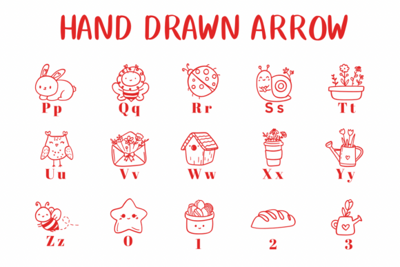 Doodles Hand Drawn Font - Preview 2