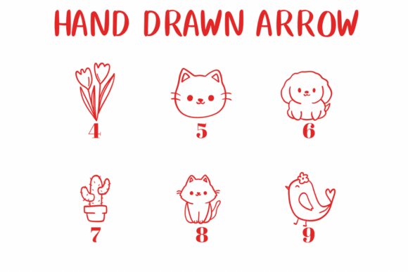 Doodles Hand Drawn Font - Preview 3