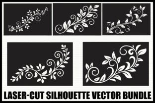 Elegant Floral Laser Cut Bundle Graphic by Creativelab19 · Creative Fabrica