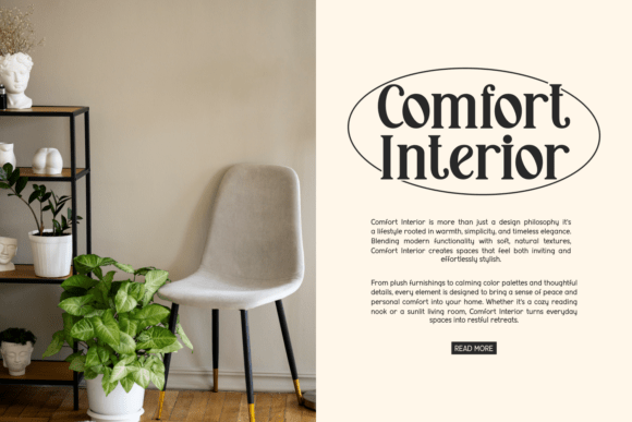 Elegant Seventies Font - Preview 1