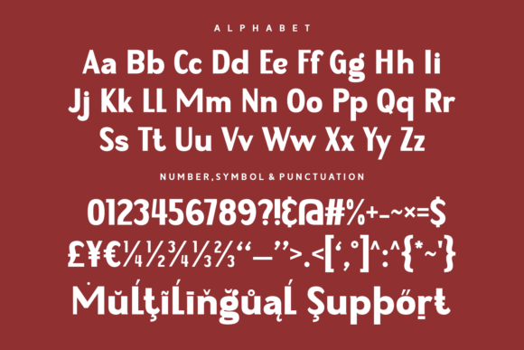 Endless Support Font - Preview 4