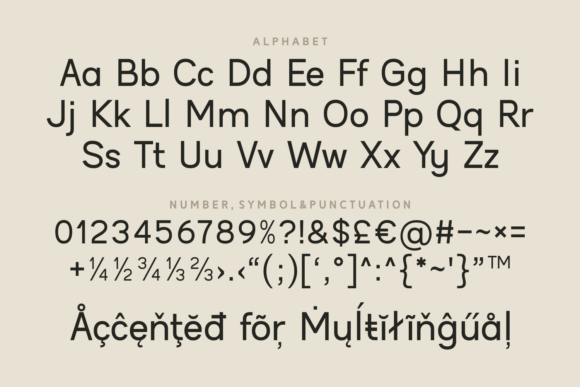 Exaited Font - Preview 3