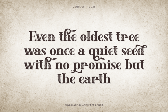 Figarland Font - Preview 1