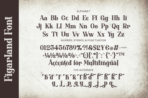 Figarland Font - Preview 3