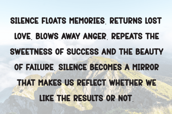 Flowers Booklove Font PNG with transparent background - Preview 5