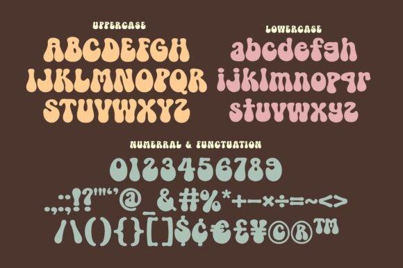 Funky Fright Font - Preview 5