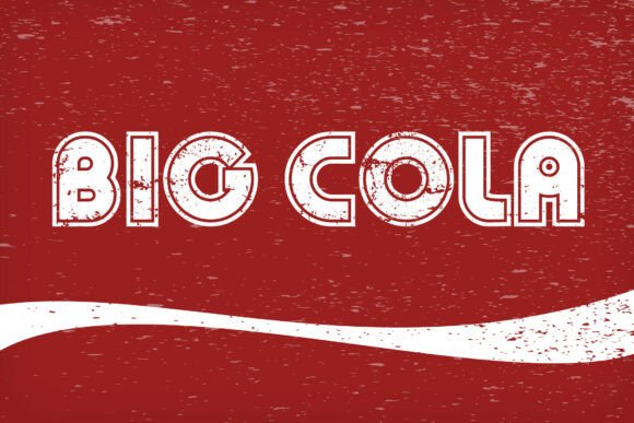 Fusion Retro Font PNG with transparent background - Preview 4
