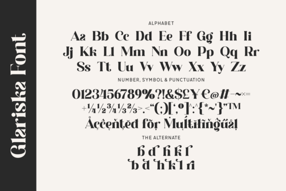 Glariska Font - Preview 3