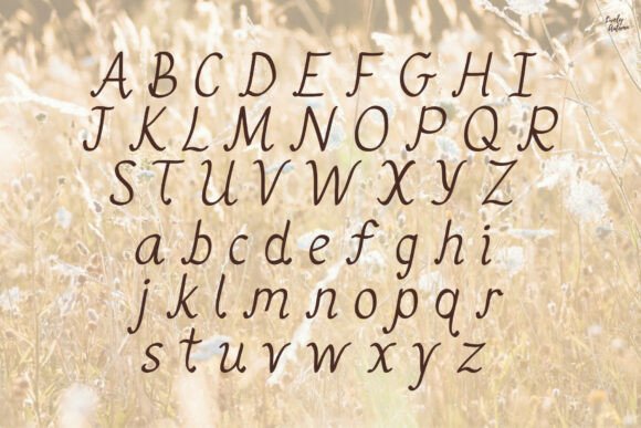 Golden Breeze Font - Preview 1