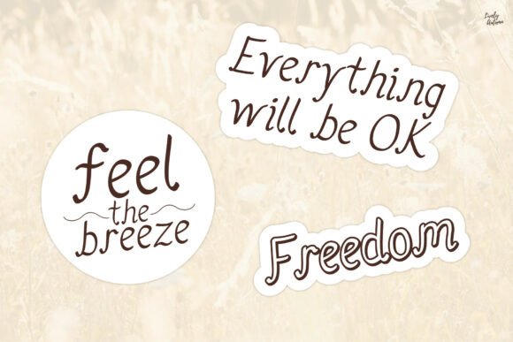 Golden Breeze Font - Preview 4