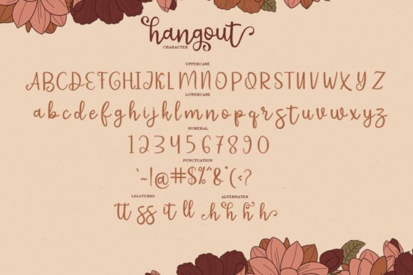 Hangout Font - Preview 4