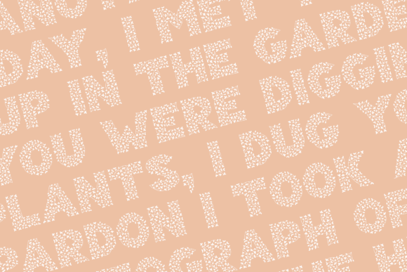 Herbaceous Border Font - Preview 2