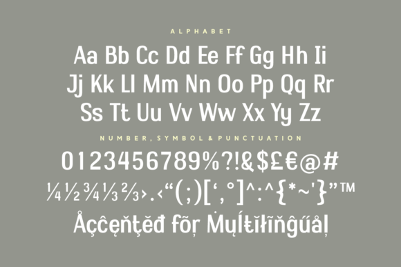 Improve Talent Font - Preview 3