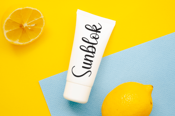 Juicy Font PNG with transparent background - Preview 3