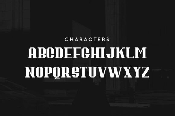 Kevlar Font PNG with transparent background - Preview 1