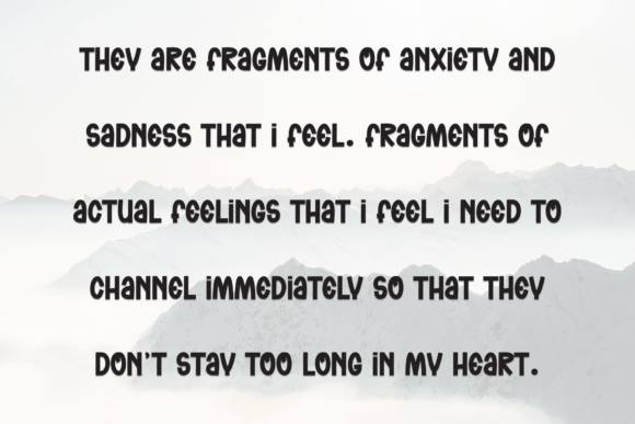 Kitten Mother Font PNG with transparent background - Preview 5