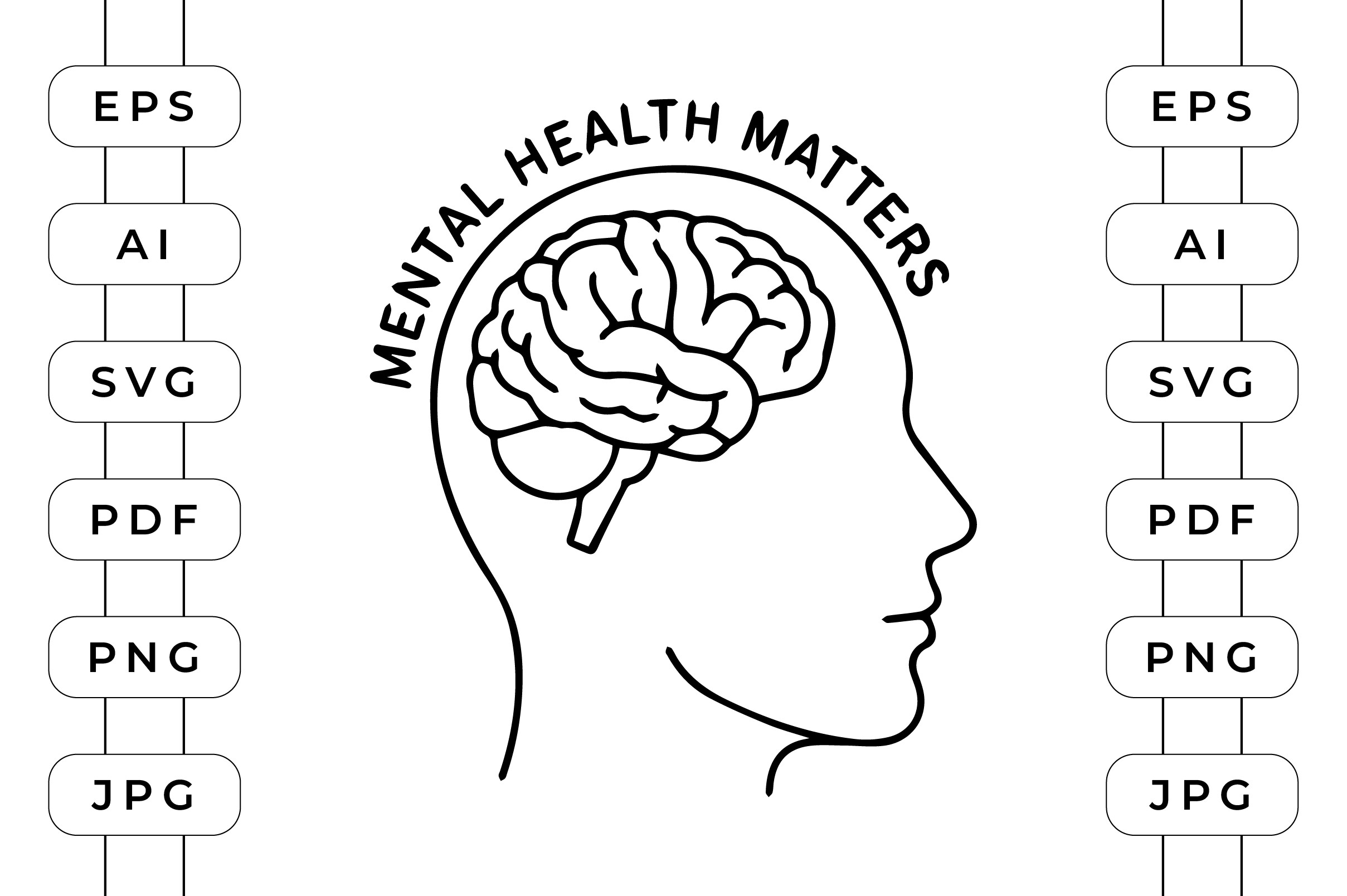 Mental Health Matters SVG Graphic by srempire · Creative Fabrica