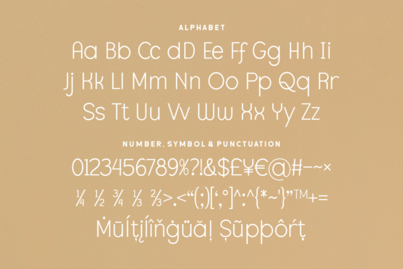 Mileyon Font PNG with transparent background - Preview 3