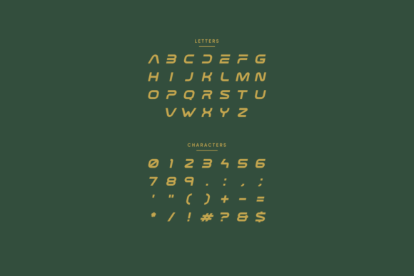 Rosnor Font PNG with transparent background - Preview 2