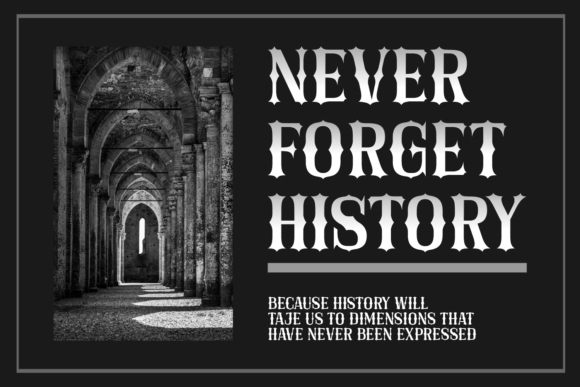 Royal Bridge Font PNG with transparent background - Preview 1
