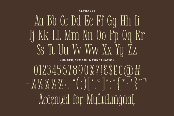 Salvina Font PNG with transparent background - Preview 3