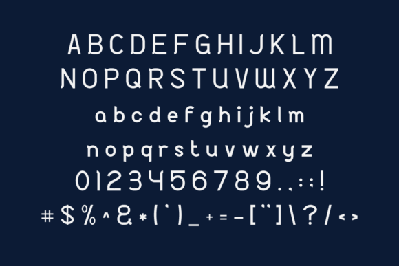 Samoela Font PNG with transparent background - Preview 1