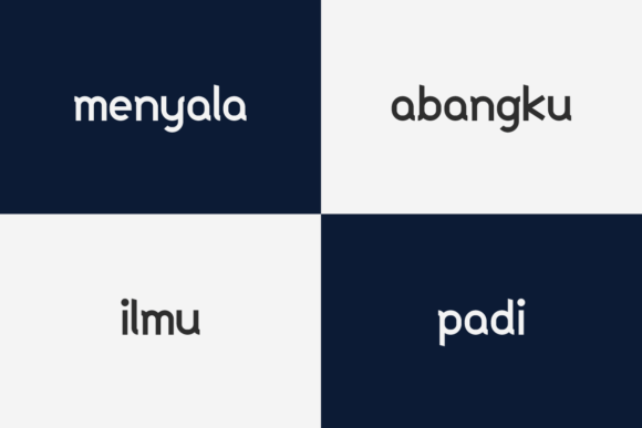 Samoela Font PNG with transparent background - Preview 4
