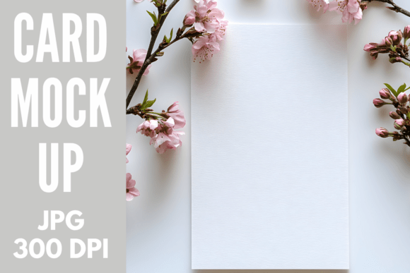 Invitation Mockup 5x7, Boho Card Mockup