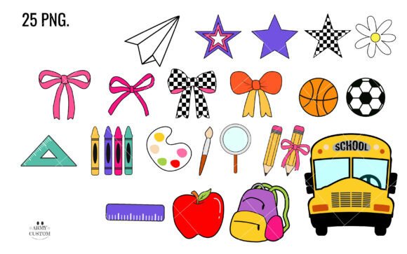Back to School Army Font - Preview 2