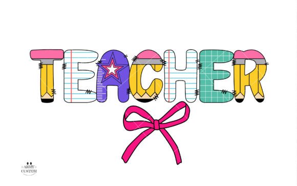 Back to School Army Font - Preview 3