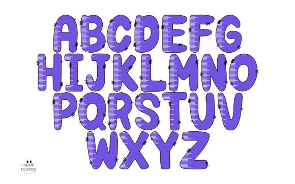 Back to School Army Font - Preview 6