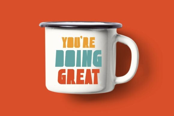 Bold Orange Font - Preview 2