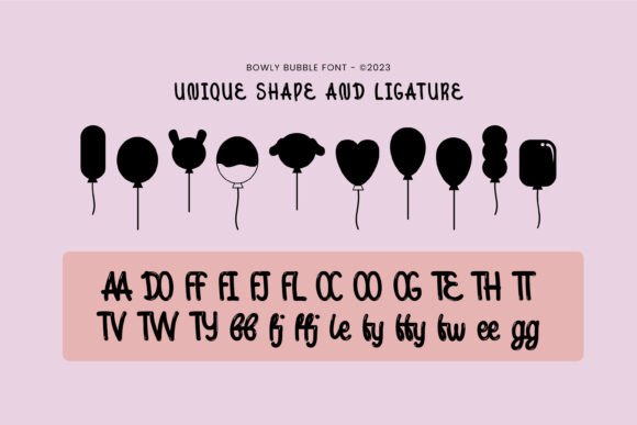 Bowly Bubble Font - Preview 3