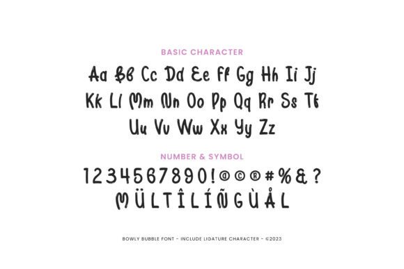 Bowly Bubble Font - Preview 4