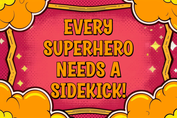 Cartoon Fantasy Font PNG with transparent background - Preview 1