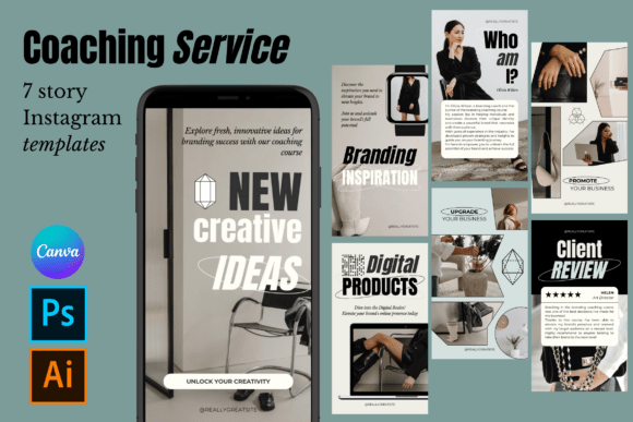 Contemporary Bold Minimal Story Template Graphic Social Media Templates By barsrsind