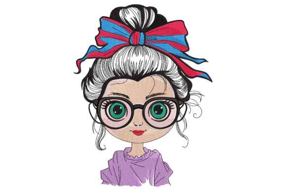 Cute Girl with Glasses