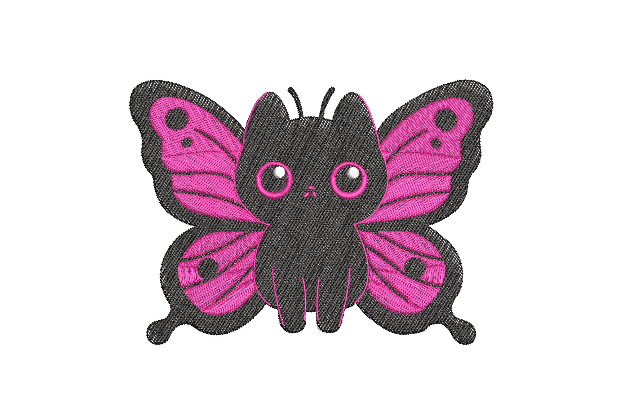 Funny Butterfly Cat