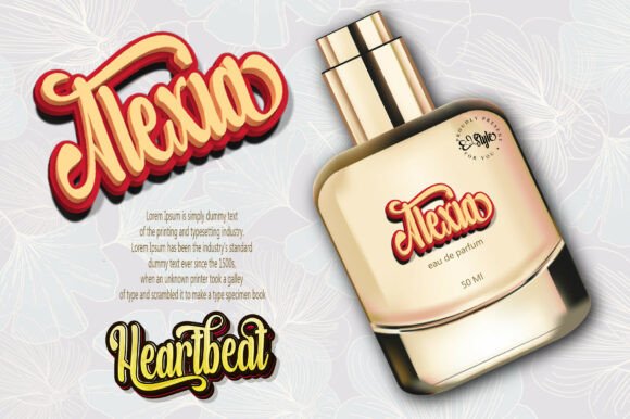 Heartbeat Font - Preview 1