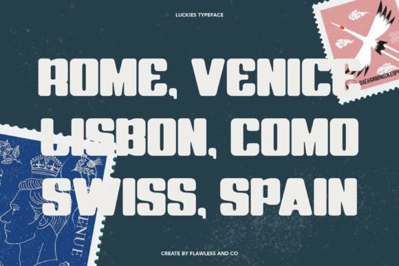 Luckies Font PNG with transparent background - Preview 5