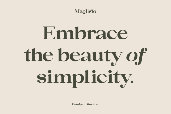 Maglisto Font PNG with transparent background - Preview 1
