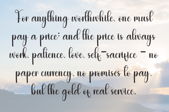 Mother Days Font PNG with transparent background - Preview 5