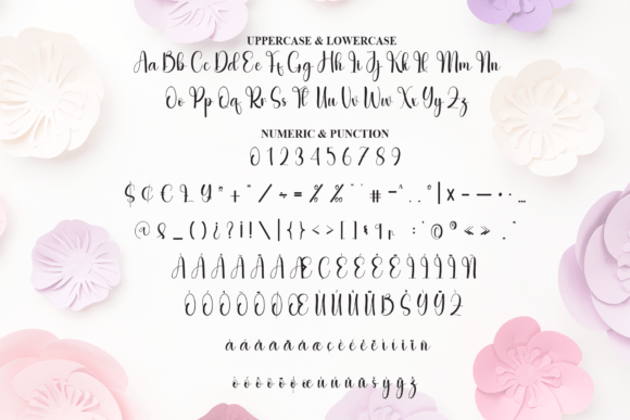 Mother Days Font PNG with transparent background - Preview 6