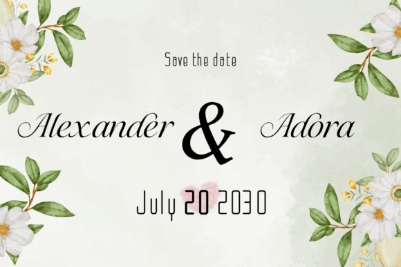 Murisa Riz Font PNG with transparent background - Preview 5