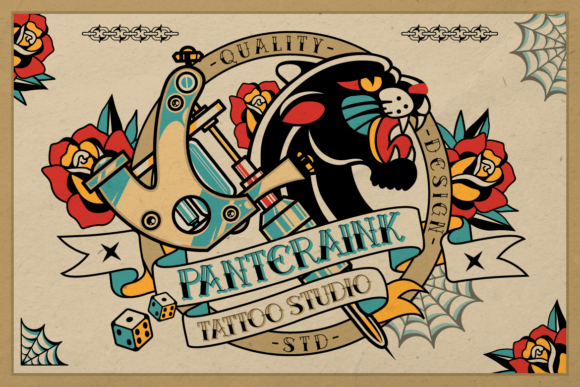 Old Bones Font PNG with transparent background - Preview 2