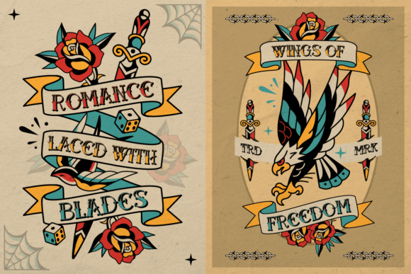 Old Bones Font PNG with transparent background - Preview 3