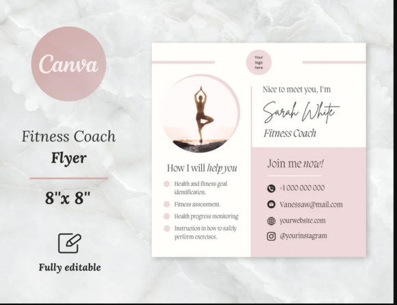 Personal Trainer Flyer Template