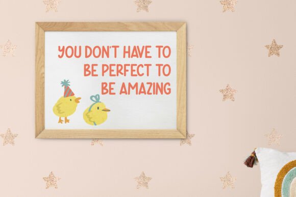 Rabbit Show Font PNG with transparent background - Preview 6