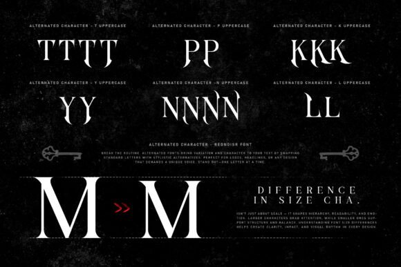Rednoisr Font font preview - 3