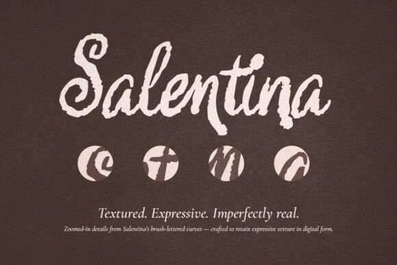 Salentina Font PNG with transparent background - Preview 5